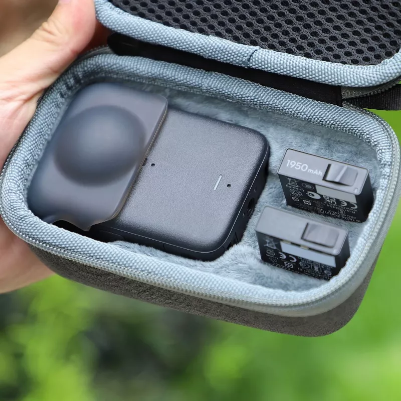 SUNNYLIFE OS-B029-D mini draagtas voor DJI Osmo 360 en accu's