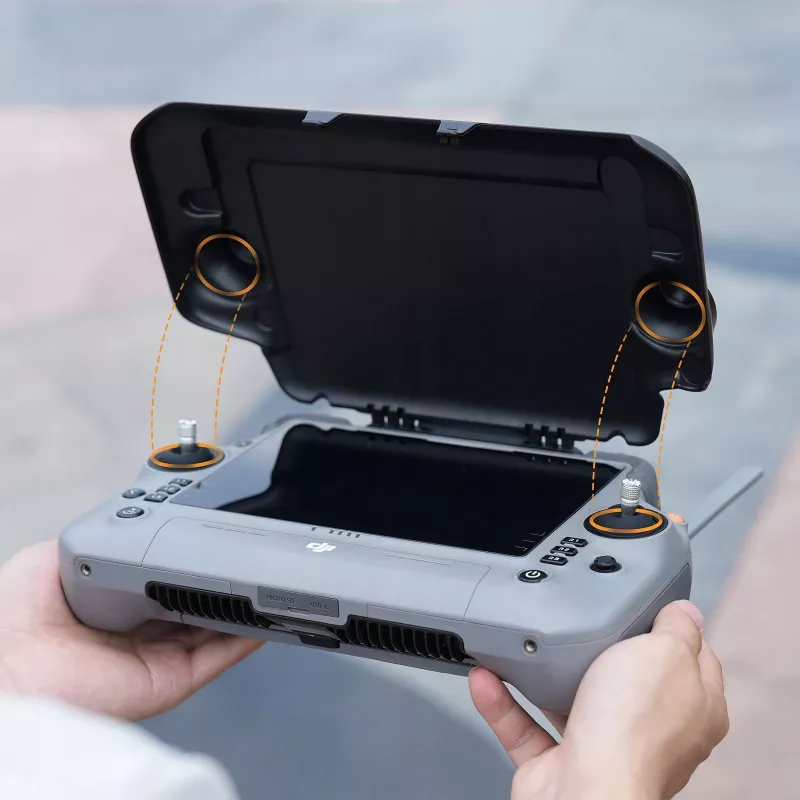 SUNNYLIFE zonnekap + siliconenhoes voor DJI RC Plus 2 afstandsbediening YK05-D