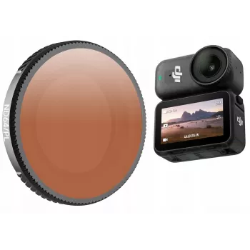 SUNNYLIFE hybride filter 2in1 polariserend PL + grijs ND64 voor DJI Osmo Nano + case / On-fi073-64p