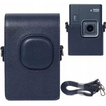 LOVEINSTANT Beschermhoes voor Fujifilm Instax Mini LiPlay+, Navy Blue