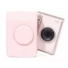 LOVEINSTANT case pouch bag cover voor Fujifilm Instax Mini Evo roze verticaal