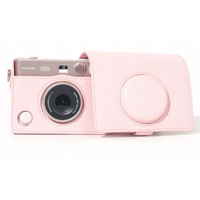 LOVEINSTANT beschermende case bag voor Fujifilm Instax Mini Evo - roze / horizontaal