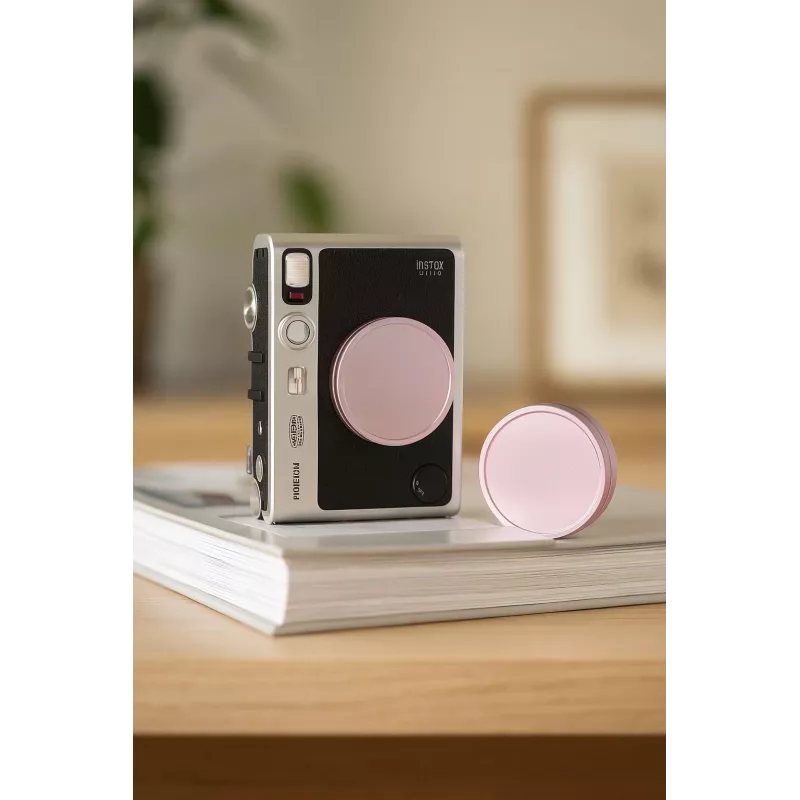LOVEINSTANT beschermkap voor lens voor Fujifilm Instax Mini Evo - roze