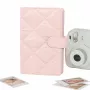 LOVEINSTANT album voor 108 foto's compatibel met Fujifilm Instax Mini 12 40 11 9 8 7 Evo Liplay Link / gewatteerd roze