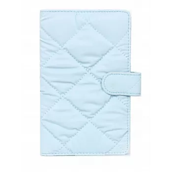 LOVEINSTANT fotoalbum voor 108 foto's compatibel met Fujifilm Instax Mini 12 40 11 9 8 7 Evo LiPlay Link, blauw gewatteerd