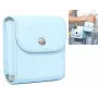 LOVEINSTANT foto-opbergtas voor Fujifilm Instax Square foto's - blauw