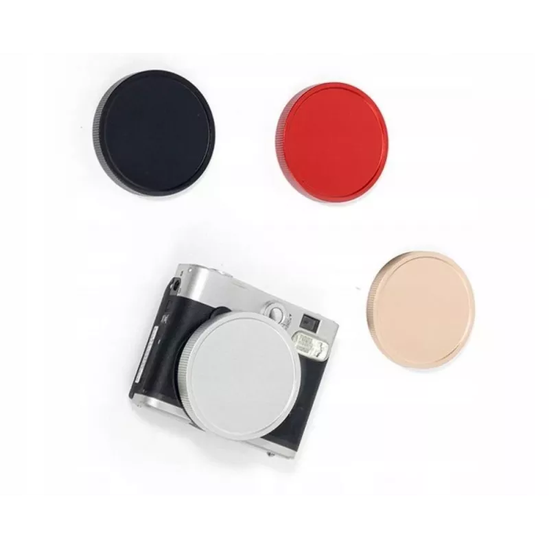 LOVEINSTANT beschermende lensdop voor Fujifilm Instax Mini 90 - rood