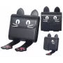 LOVEINSTANT Hoes voor Instax Square Mini-foto's, geschikt voor Fuji SQ1 SQ6 99 41 40 12 11, Black Cat