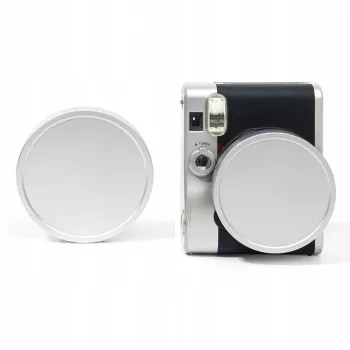 LOVEINSTANT beschermende lensdop voor Fujifilm Instax Mini 90 Neo Classic - zilver