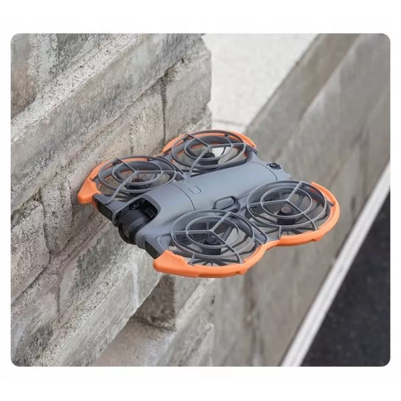 SUNNYLIFE propeller guard beschermhoes voor DJI Neo 2 drone - oranje (4-pack)