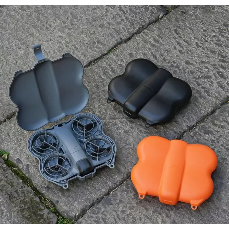 SUNNYLIFE harde schaal beschermkoffer voor DJI Neo 2 drone - oranje