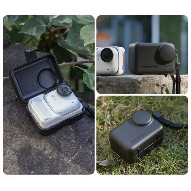 SUNNYLIFE harde schaal etui voor Insta360 GO Ultra camera - zwart (GU-SN135-D)