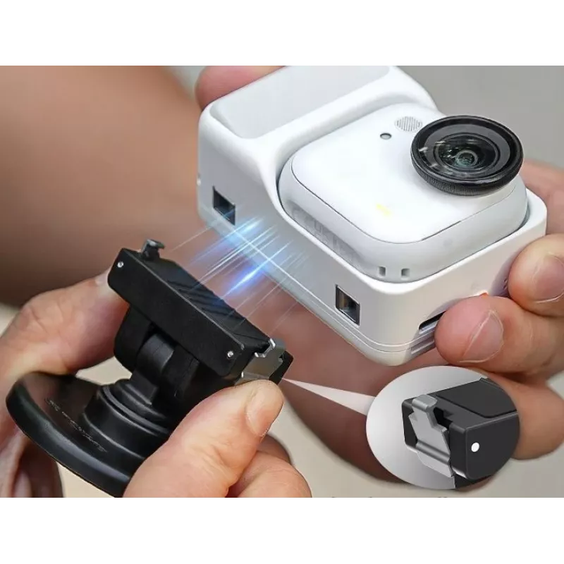 SUNNYLIFE Magnetische snelkoppeling met 1/4 inch basis voor Insta360 GO Ultra / Dz-143-d