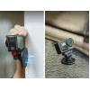 SUNNYLIFE magnetische quick release mount 1/4 inch basis voor DJI Osmo Action 5 Pro 4 3 2 / Insta360 - zwart