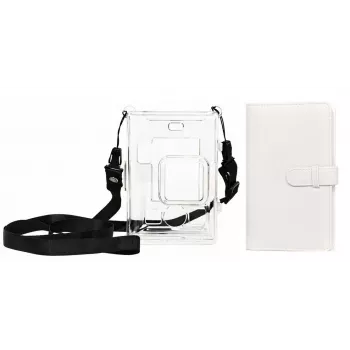 LOVEINSTANT hoes en fotoalbum voor Fuji Instax Mini LiPlay – zwart