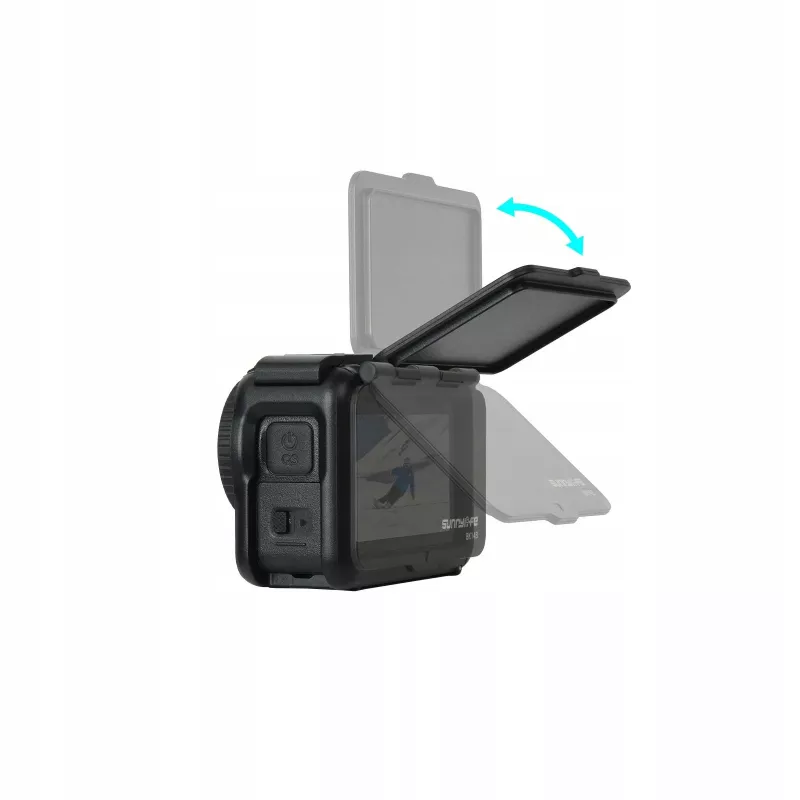 SUNNYLIFE framebevestiging + zonnekap voor DJI Osmo Action 6 / OA6-BK143-D