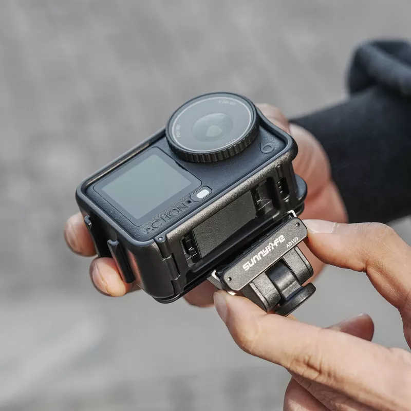SUNNYLIFE framebevestiging + zonnekap voor DJI Osmo Action 6 / OA6-BK143-D
