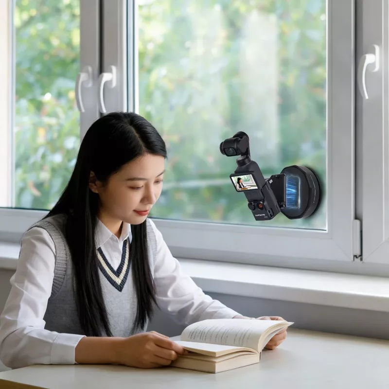 SUNNYLIFE Magnetic Mount Adapter Stand voor DJI Osmo Pocket 4 - zwart