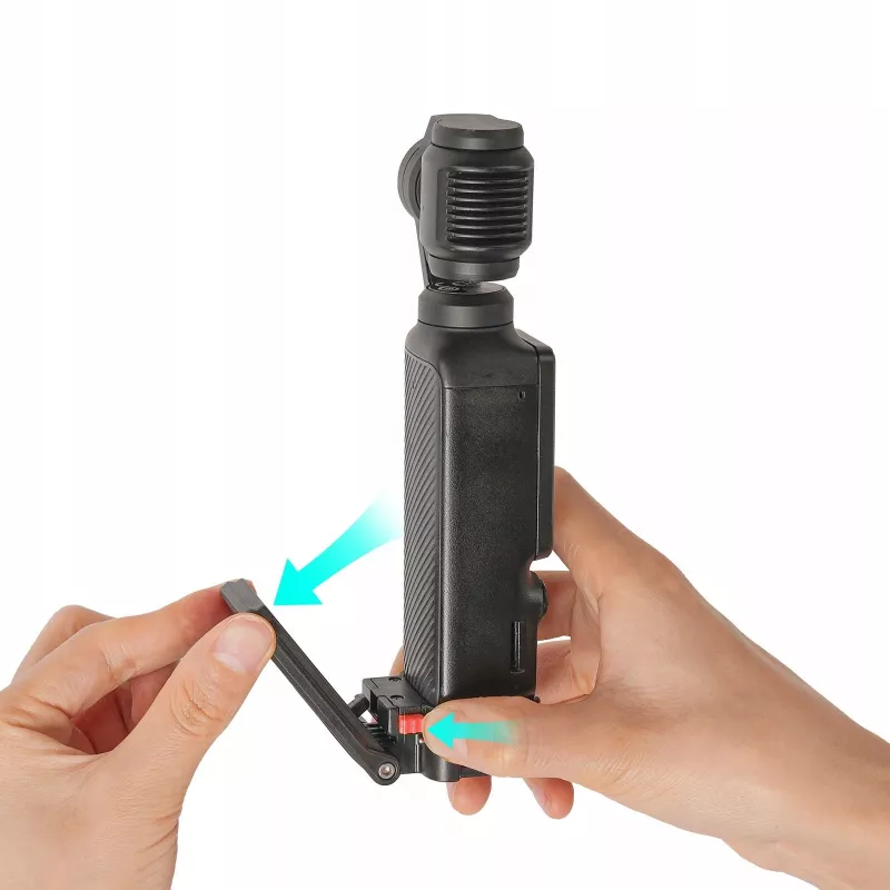 SUNNYLIFE magnetische mount-adapter 1/4 inch voor DJI Osmo Pocket 3 - zwart