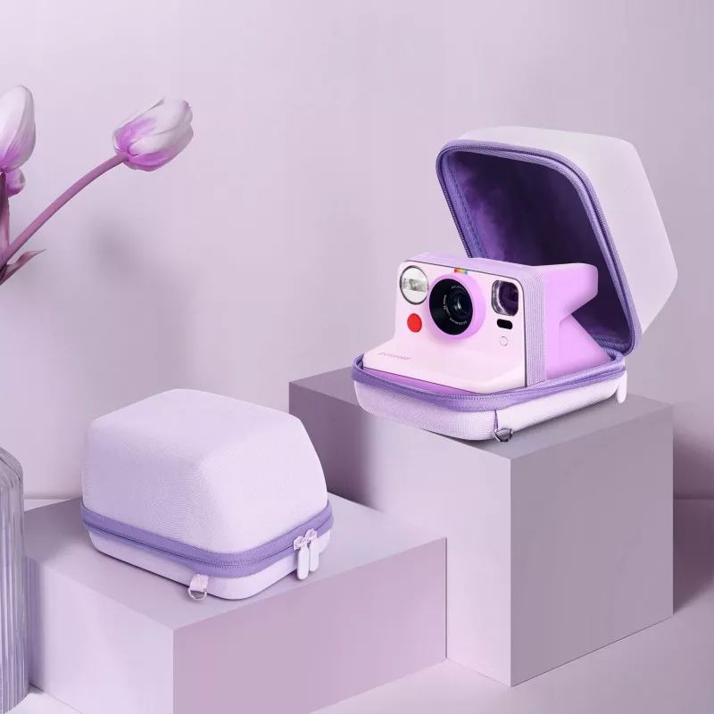 LOVEINSTANT Hoes voor Polaroid Now, Now+, Onestep+, Onestep 2 VF - paars
