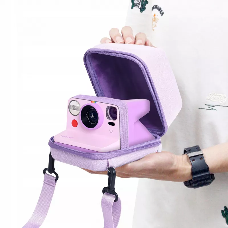 LOVEINSTANT Hoes voor Polaroid Now, Now+, Onestep+, Onestep 2 VF - paars