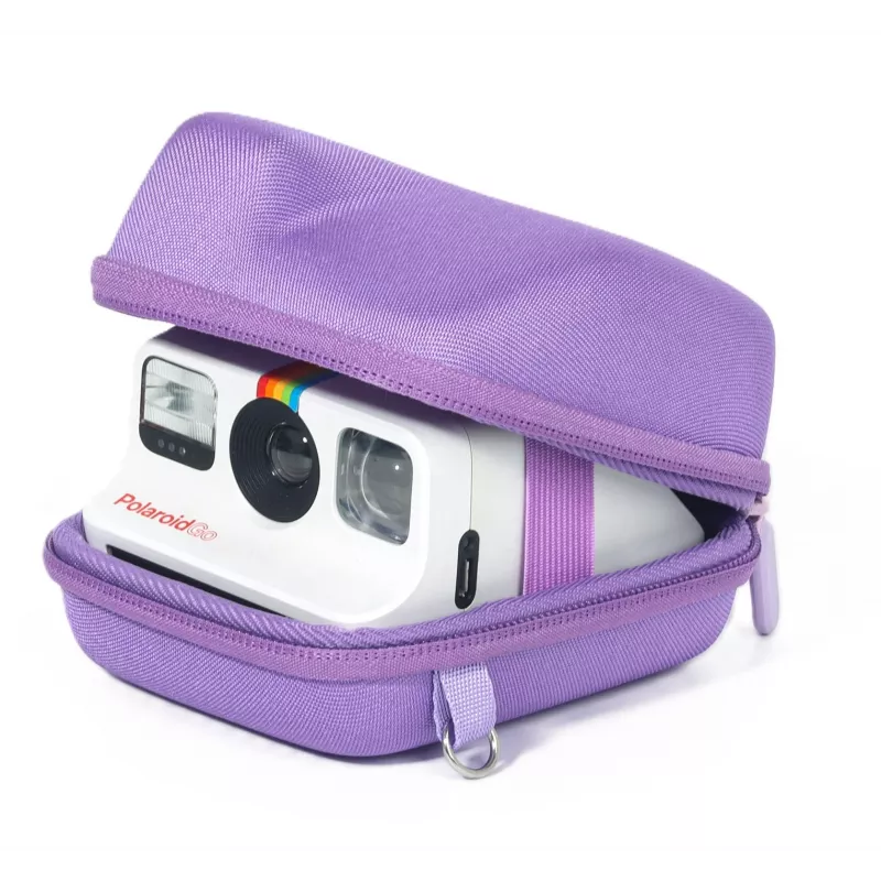 LOVEINSTANT Hardcase EVA cameratas voor Polaroid Go - paars