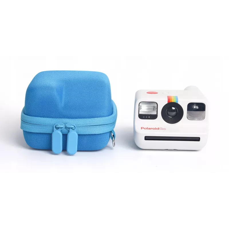 LOVEINSTANT Hardcase beschermhoes voor Polaroid Go instant camera - blauw