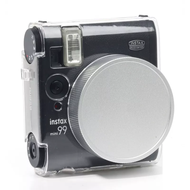 LOVEINSTANT Beschermende objectiefdop voor Fujifilm Instax Mini 99 camera - zilver