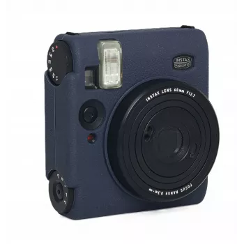 LOVEINSTANT Siliconen beschermhoes voor Fujifilm Instax Mini 99 - marineblauw