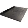 RACKTEL RL-P1000S 19-inch 1U vast rek 1000 mm diep 80 kg draagvermogen zwart