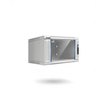 RACKTEL RL-6606WR-G 6U wandmontage netwerkkast 600x600mm flat-pack grijs