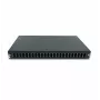 RACKTEL RL-PFWDPX24 24-poorts SC duplex glasvezel patchpanel, 1U, zwart