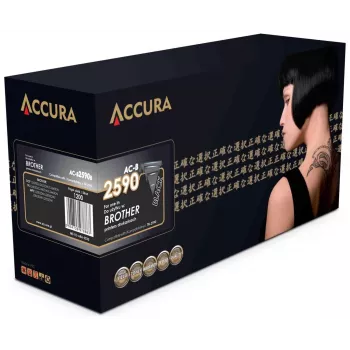 Accura Compatibele Tonercartridge Brother TN-2590 Zwart