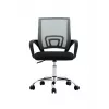 Extralink Home draaibare bureaustoel met mesh-rugleuning, zwart