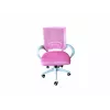 EXTRALINK HOME draaistoel bureaustoel roze mesh-stof