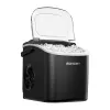 EUHOMY IM001 ijsblokjesmachine, 1,2 L, 12 kg (zwart)