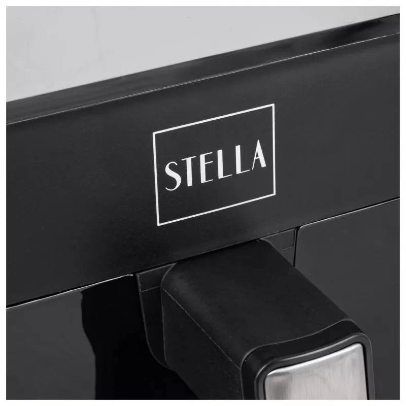 Stella Staf 1500-6-C 6 L snelkookpan zwart