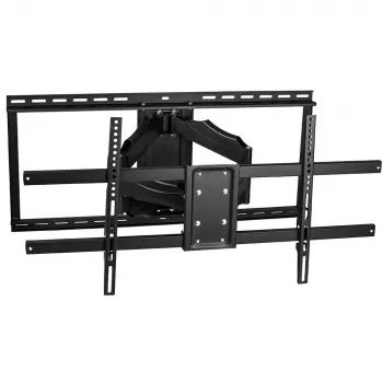 KINGMOUNT KG-1028 draaibare en kantelbare tv-muurbeugel voor schermen van 42-100 inch, VESA 200x100 tot 800x400, tot 45,5 kg