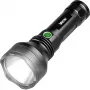 VAYOX VA0109 tactische accu-zaklamp, 1900 lm, 20 W, 5000 mAh, USB-C, IPX5