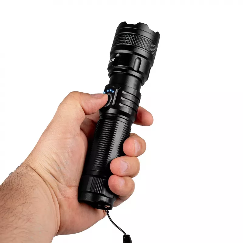 VAYOX VA0179 accu-zaklamp, 600 lm, 10 W, zoom, powerbank-functie, USB-C