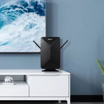 VAYOX VA0248 indoor/outdoor DVB-T/T2 4K-antenne met versterker en LTE 4G-filter