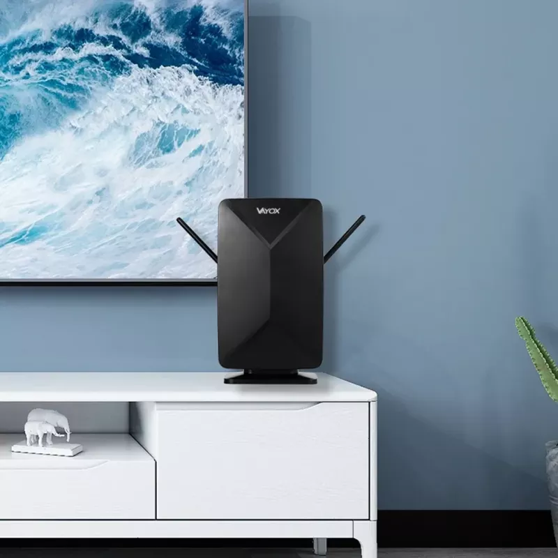 VAYOX VA0248 indoor/outdoor DVB-T/T2 4K-antenne met versterker en LTE 4G-filter