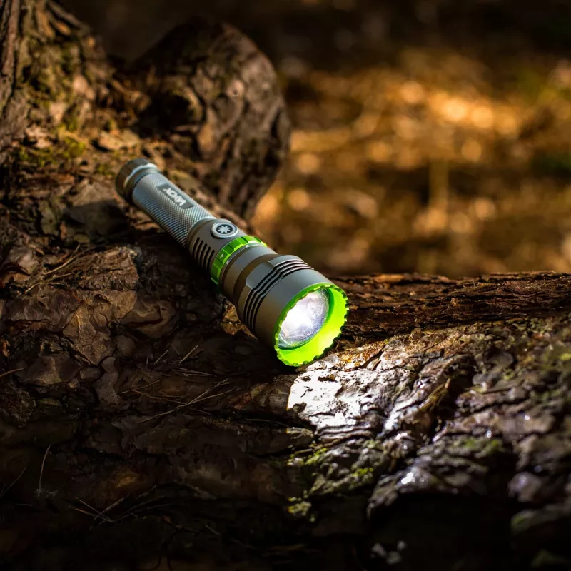 VAYOX VA0363 LED-zaklamp 1000 lm, oplaadbaar, USB-C, powerbank, zwart