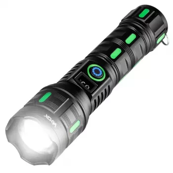 VAYOX Pro Series VA0365 tactische oplaadbare zaklamp 1200lm