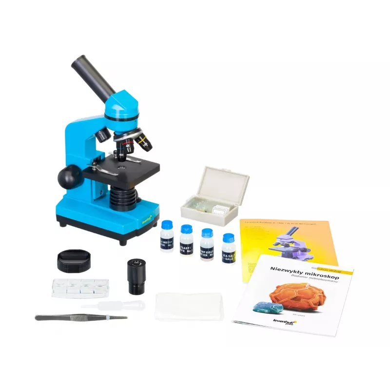 Levenhuk Rainbow 2L Moonstone biologisch microscoop 40x-400x