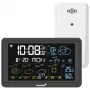 Levenhuk Wezzer PLUS LP80 weerstation met kleuren-LCD-display, draadloze sensor, zwart