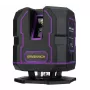Ermenrich LV30 PRO laserwaterpas - 3x360° groen 12 lijnen, zelfnivellerend, IP54