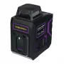 Ermenrich LV20 PRO laserwaterpas - groen, 2 stralen, bereik 20 m, zelfnivellerend, IP54, Li-Ion