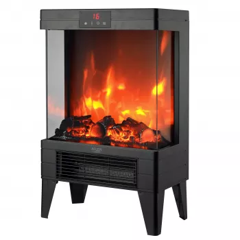 Adler AD 7755 Keramische PTC-heteluchtkachel 2000W met afstandsbediening, zwart
