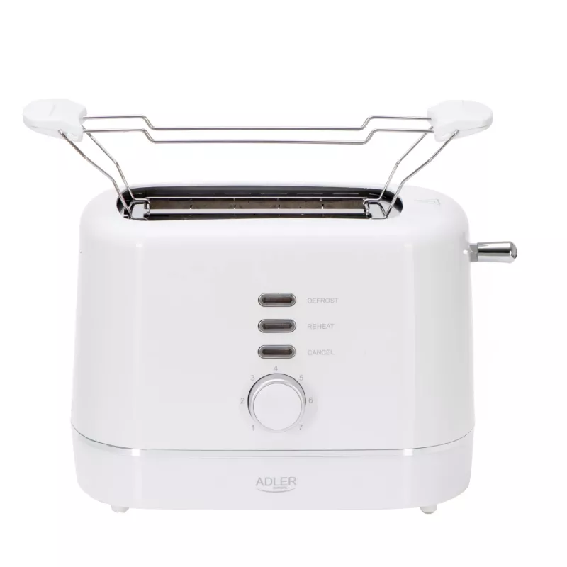 Adler AD 3224 Witte toaster 750W 2 sleuven